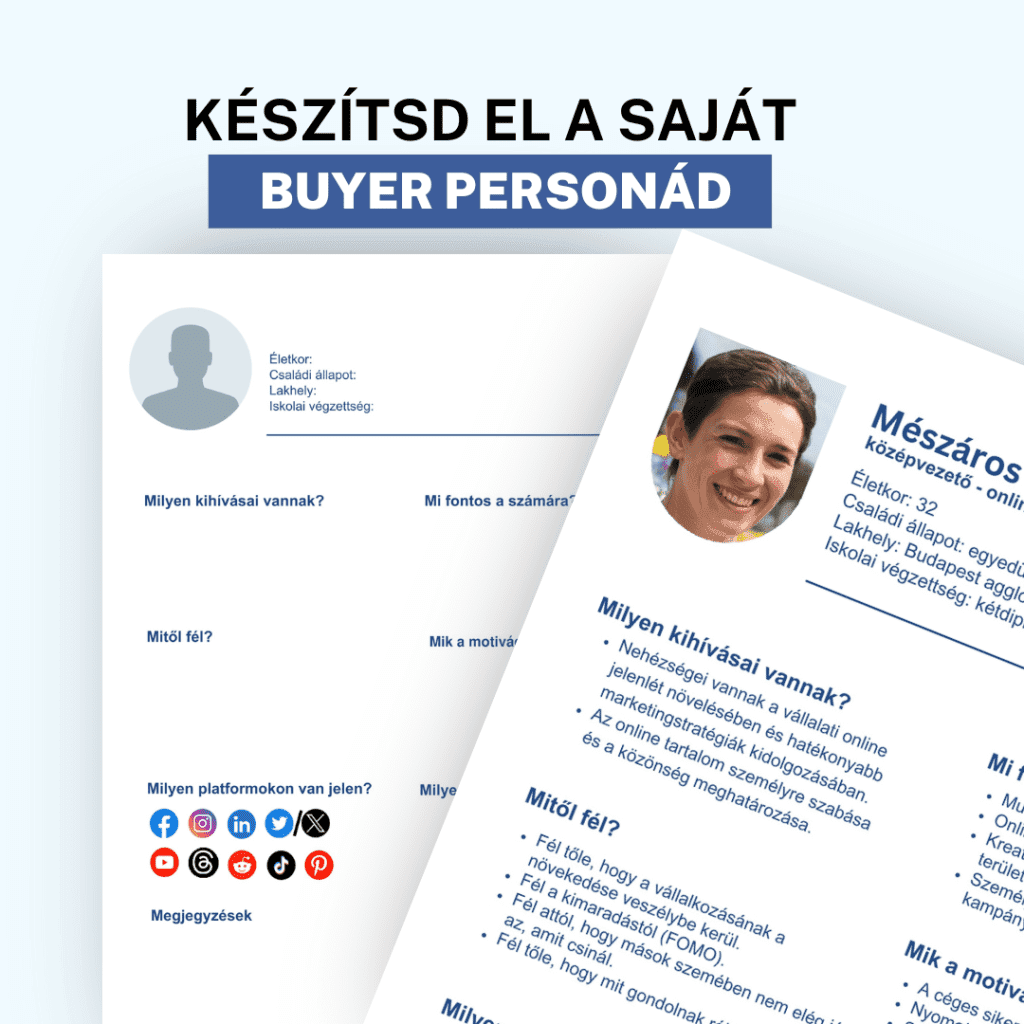 Letölthető buyer persona template.